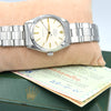1961 Rolex Oyster Perpetual Air King Super Precision with box and papers Steel Model 5500