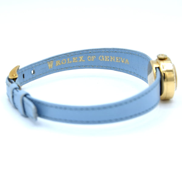 1970 Tudor Rare solid 18k Gold 'Chameleon, Yellow Gold Ref: 1859 with box and spare strap