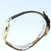 (RESERVED)1963 Omega Automatic Seamaster De Ville Date Model 166.020 in Solid 14ct Gold with omega box with Box