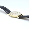 (RESERVED)1963 Omega Automatic Seamaster De Ville Date Model 166.020 in Solid 14ct Gold with omega box with Box