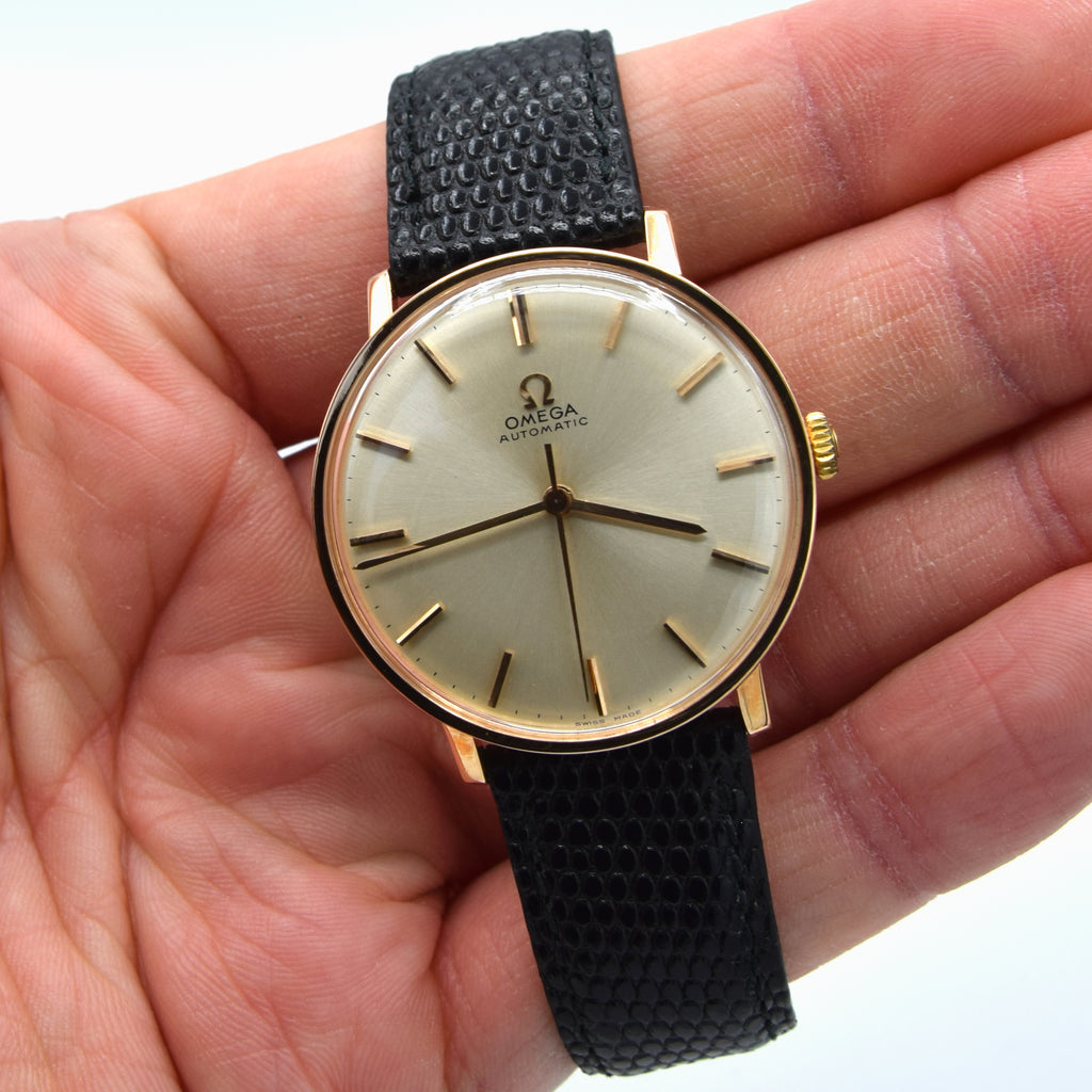 Omega seamaster sale 1965 gold