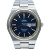 1975 Large Seamaster Cosmic 2000 Automatic Date Date Model 166.136 blue gloss dial Dial on Bracelet