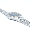 1975 Large Seamaster Cosmic 2000 Automatic Date Date Model 166.136 blue gloss dial Dial on Bracelet