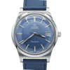 1972 Omega Genève Automatic Date in Stainless Steel Model 166.0168 with Original Omega blue dial