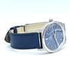 1972 Omega Genève Automatic Date in Stainless Steel Model 166.0168 with Original Omega blue dial