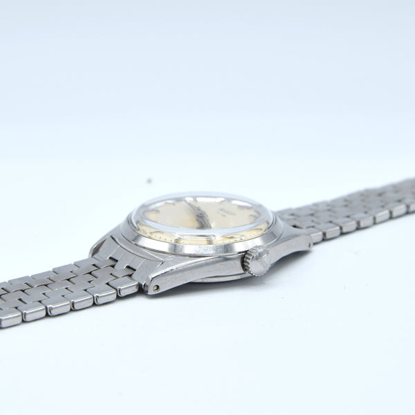 1958 Tissot T-12 Visodate ref - 67012-3 Automatic on Rare Sprung original Tissot Bracelet