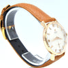 1958 Elegant Omega Automatic Dress Watch with stunning two tone Dial Model 2897 in 18k pink gold