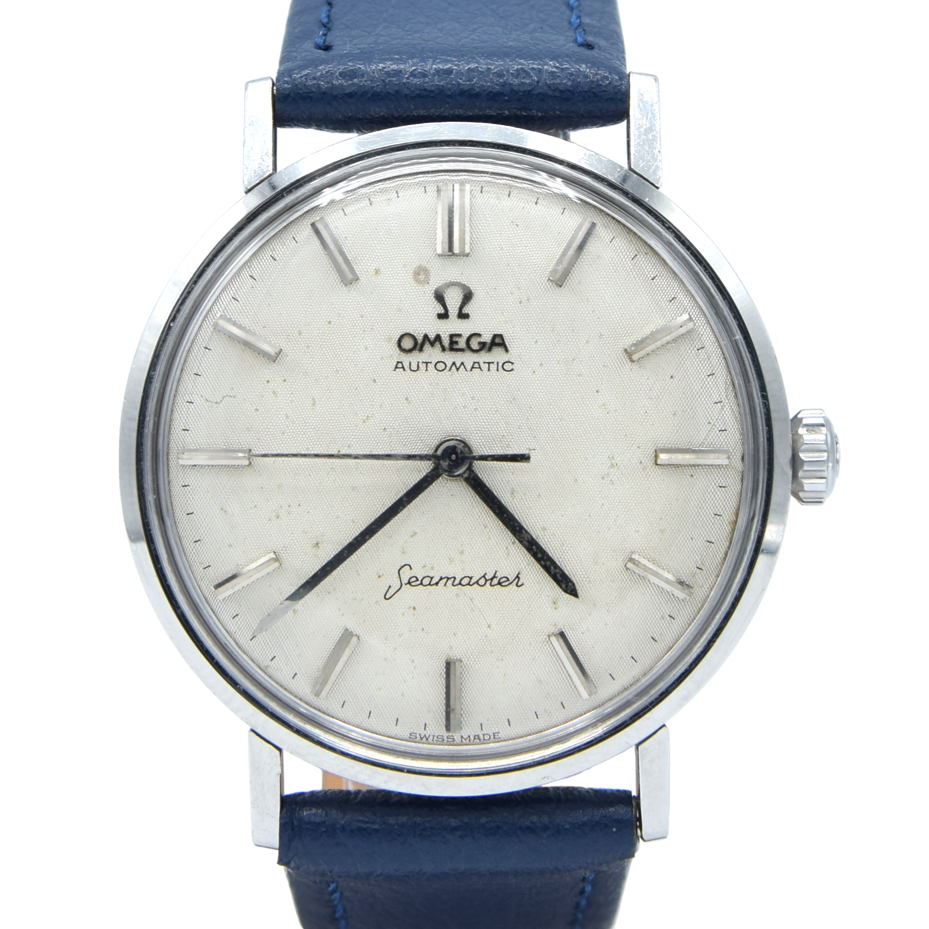 1962 Omega Seamaster Automatic all original Linen Dial Model 14765 Cal 552
