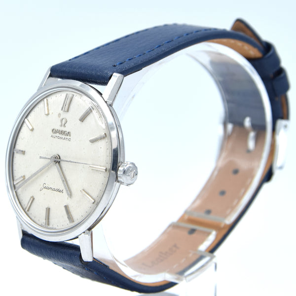 1962 Omega Seamaster Automatic all original Linen Dial Model 14765 Cal 552 monocoque case