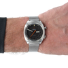 (RESERVED)1967 Omega Chronostop Genéve Mk1 Model 145.009 with Grey Sloped Dial in Stainless Steel on mesh