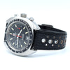 1974 Tissot Seastar Navigator Chronograph Wristwatch Model 40522 in Stainless Steel with Stunning Graphite grey Dial