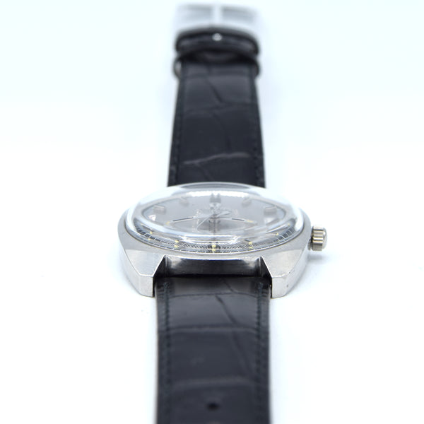 1968 Omega automatic cosmic date Model 166.022 in Stainless Steel Monocoque with two tone dial
