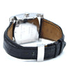Bvlgari Assioma in Steel on Black Alligator Leather Strap with Blue Dial AA48S box & papers