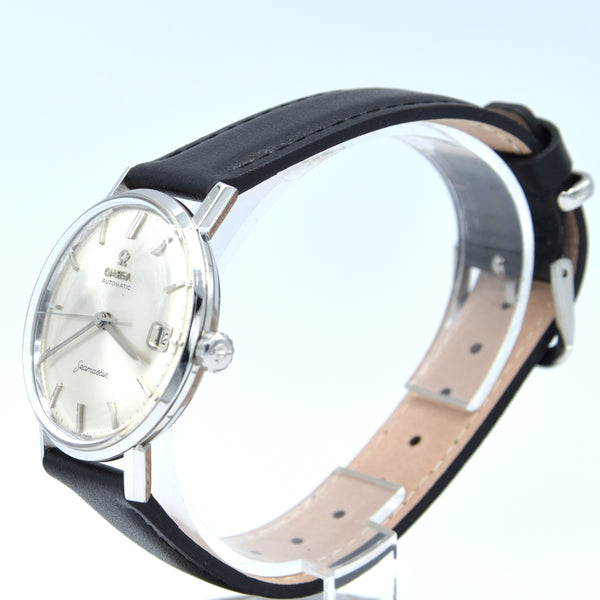 1961 Omega Seamaster date Automatic original silvered Dial Model 14770 Pre deville Cal 562