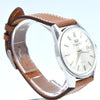 1968 International watch co automatic large wristwatch Ref. R820AD  Cal.8541B hacking cal in steel