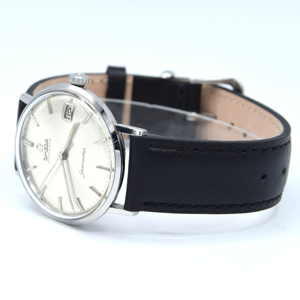 1961 Omega Seamaster date Automatic original silvered Dial Model 14770 Pre deville Cal 562