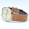 1961 Omega Seamaster date Automatic original crosshair patina silvered Dial Model 14770 Pre deville Cal 562