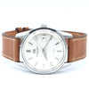 1968 International watch co automatic large wristwatch Ref. R820AD  Cal.8541B hacking cal in steel