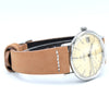 1961 Omega Seamaster date Automatic original crosshair patina silvered Dial Model 14770 Pre deville Cal 562