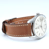 1968 International watch co automatic large wristwatch Ref. R820AD  Cal.8541B hacking cal in steel