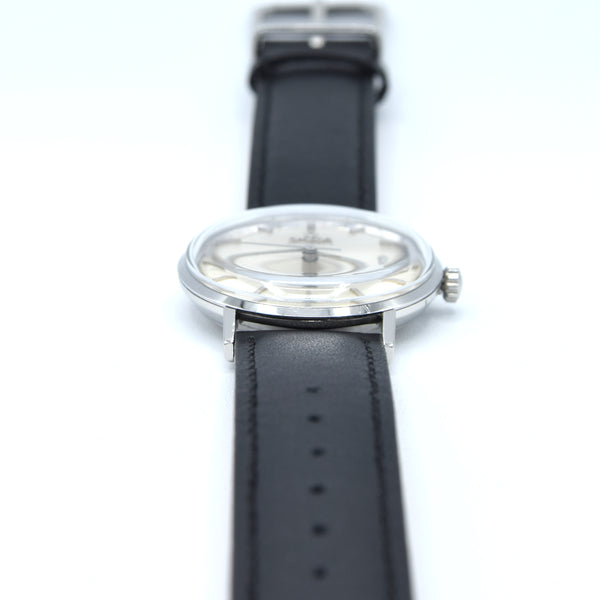 1961 Omega Seamaster date Automatic original silvered Dial Model 14770 Pre deville Cal 562
