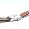 1968 International watch co automatic large wristwatch Ref. R820AD  Cal.8541B hacking cal in steel