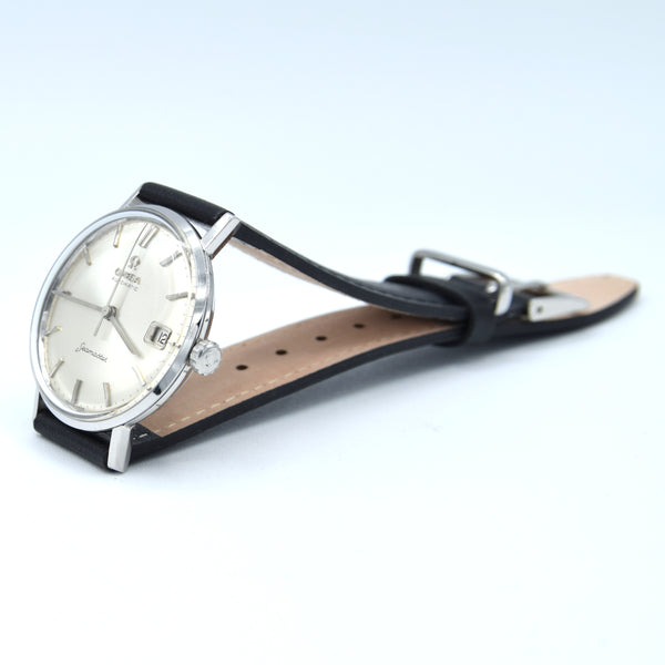 1961 Omega Seamaster date Automatic original silvered Dial Model 14770 Pre deville Cal 562