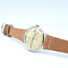 1961 Omega Seamaster date Automatic original crosshair patina silvered Dial Model 14770 Pre deville Cal 562