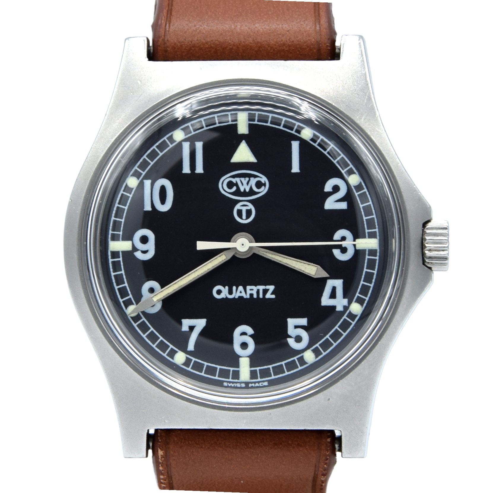 1989 CWC 0552/6645-99 5415317 British Royal Navy Issue Quartz Wristwatch with Hacking Seconds