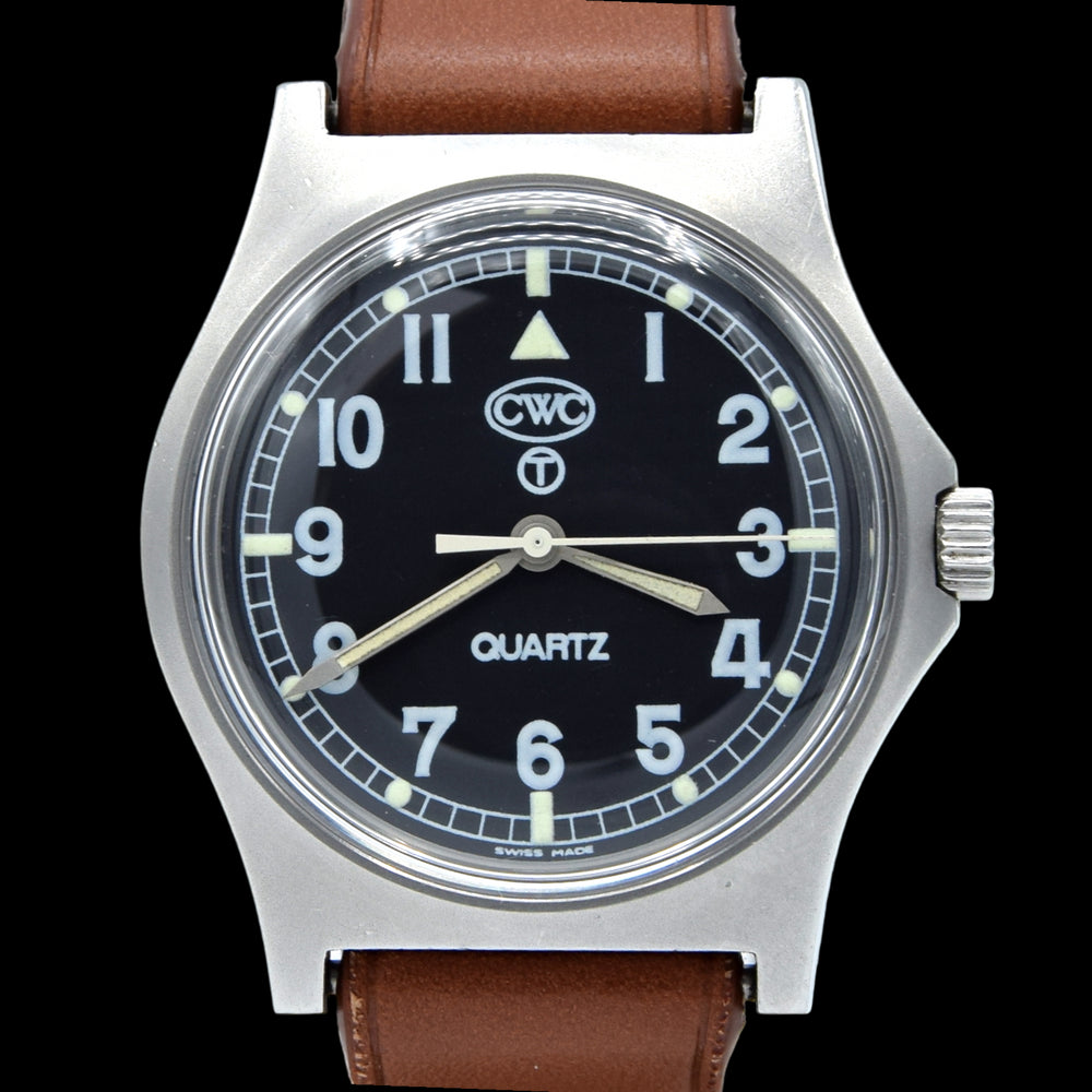 1989 CWC 0552/6645-99 5415317 British Royal Navy Issue Quartz Wristwatch with Hacking Seconds