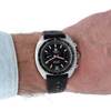 1974 Tissot Seastar Navigator Chronograph Wristwatch Model 40522 in Stainless Steel with Stunning Graphite grey Dial