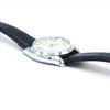 1961 Rolex Oysterdate Precision 6694 Wristwatch with baton Markers in Stainless Steel with raised Rolex original dial