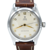 1950s Tudor Oyster Shock-Resisting 'All Arabic numerals' Steel Wristwatch Model 7803 32mm All original