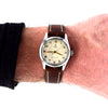 1950s Tudor Oyster Shock-Resisting 'All Arabic numerals' Steel Wristwatch Model 7803 32mm All original