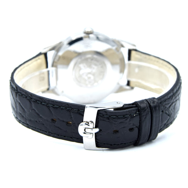 1962 Omega Seamaster Classic Automatic steel Wristwatch Model 14762 with rarer onyx batons