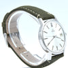 1978 Omega classic manual Wind Date Dress Watch Model 136.0104 in Stainless Steel