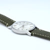 1978 Omega classic manual Wind Date Dress Watch Model 136.0104 in Stainless Steel