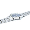1972 Tissot PR516 Date Wristwatch Model 42630 in Stainless Steel with beautiful satin Blue Dial