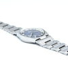 1972 Tissot PR516 Date Wristwatch Model 42630 in Stainless Steel with beautiful satin Blue Dial