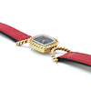 1977 Ladies Designer RoyKing solid 9ct gold rope-twist design Manual Wind Wristwatch