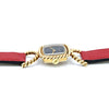 1977 Ladies Designer RoyKing solid 9ct gold rope-twist design Manual Wind Wristwatch