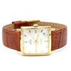 1970s Enicar manual classic wristwatch date ultrasonic star jewels - square wristwatch ref 121/009