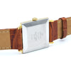 1970s Enicar manual classic wristwatch date ultrasonic star jewels - square wristwatch ref 121/009