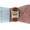 1970s Enicar manual classic wristwatch date ultrasonic star jewels - square wristwatch ref 121/009