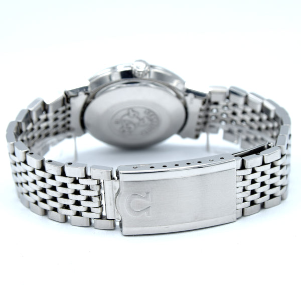 1959 Omega Seamaster Automatic Date Model 14730 in Stainless Steel cross-hair Pre DeVille on bracelet