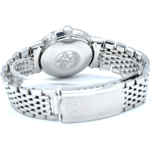 1959 Omega Seamaster Automatic Date Model 14730 in Stainless Steel cross-hair Pre DeVille on bracelet