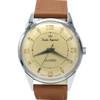 1950s Smiths Imperial all English made Wristwatch in Rarer Stainless Steel Circa 1958-60