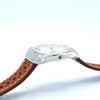 1975 Omega Genève Automatic Large Day/Date Model 166.0170 with Silvered Dial in Stainless Steel with Hooded Lugs