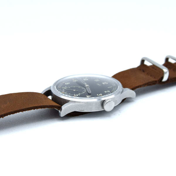 1944 WW2 International watch company super Rare and Collectable British Military Issue WWW Dirty Dozen Wristwatch