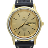 1974 Omega Rare Large Gold & steel Cosmic 2000 Automatic Day/Date Champagne Model 166.129
